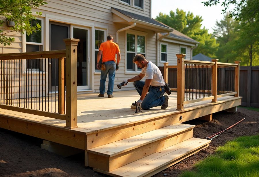 Transform Your Outdoors with a Beautiful Custom Deck